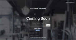 Desktop Screenshot of deepgreensolutions.com